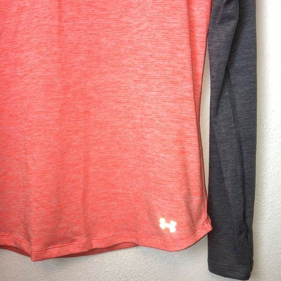 ❌SOLD❌ Under Armour Womens Mileage Hoodie Coral M - Picture 3 of 5